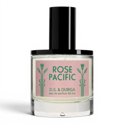 D.S. & DURGA Rose Pacific perfume bottle on white background