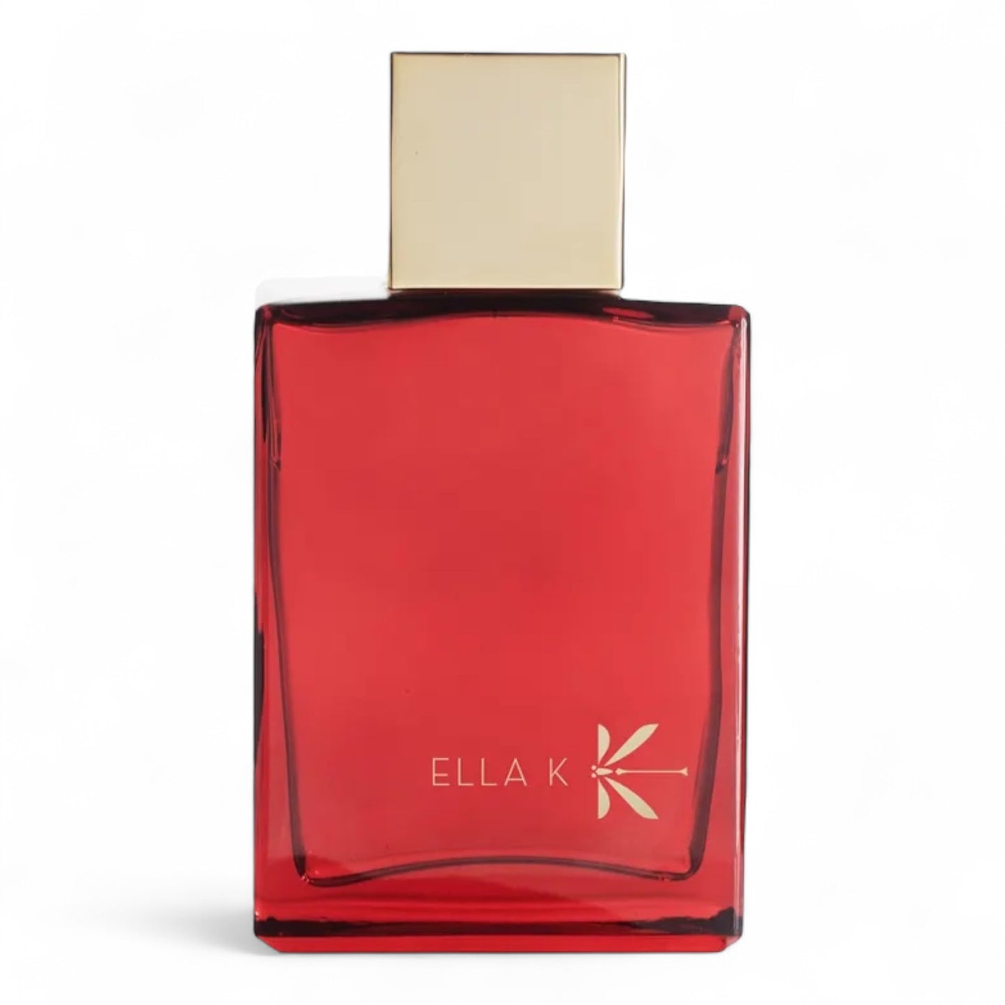 Ella K Camelia K fragrance sample – a floral-fruity scent with blood orange, camellia and vetiver, shown in full 100ml bottle.