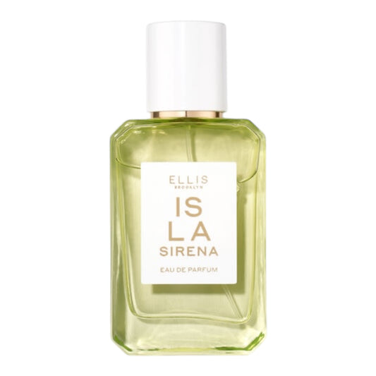 Ellis Brooklyn Isla Sirena perfume bottle on white background