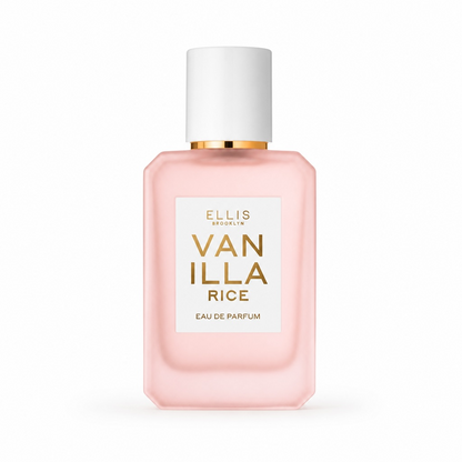 Ellis Brooklyn Vanilla Rice perfume bottle on white background