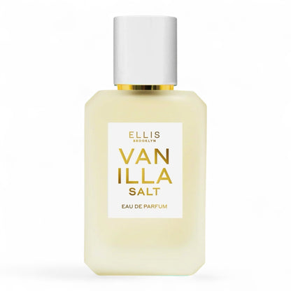 Ellis Brooklyn Vanilla Salt fragrance sample – retail bottle shown for decanting into 1ml–10ml samples.