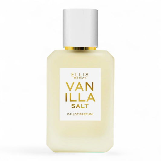 Ellis Brooklyn Vanilla Salt fragrance sample – retail bottle shown for decanting into 1ml–10ml samples.