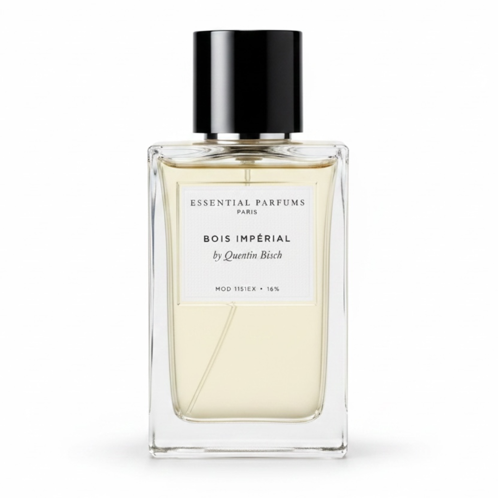 Essential Parfums Bois Impérial perfume bottle on white background