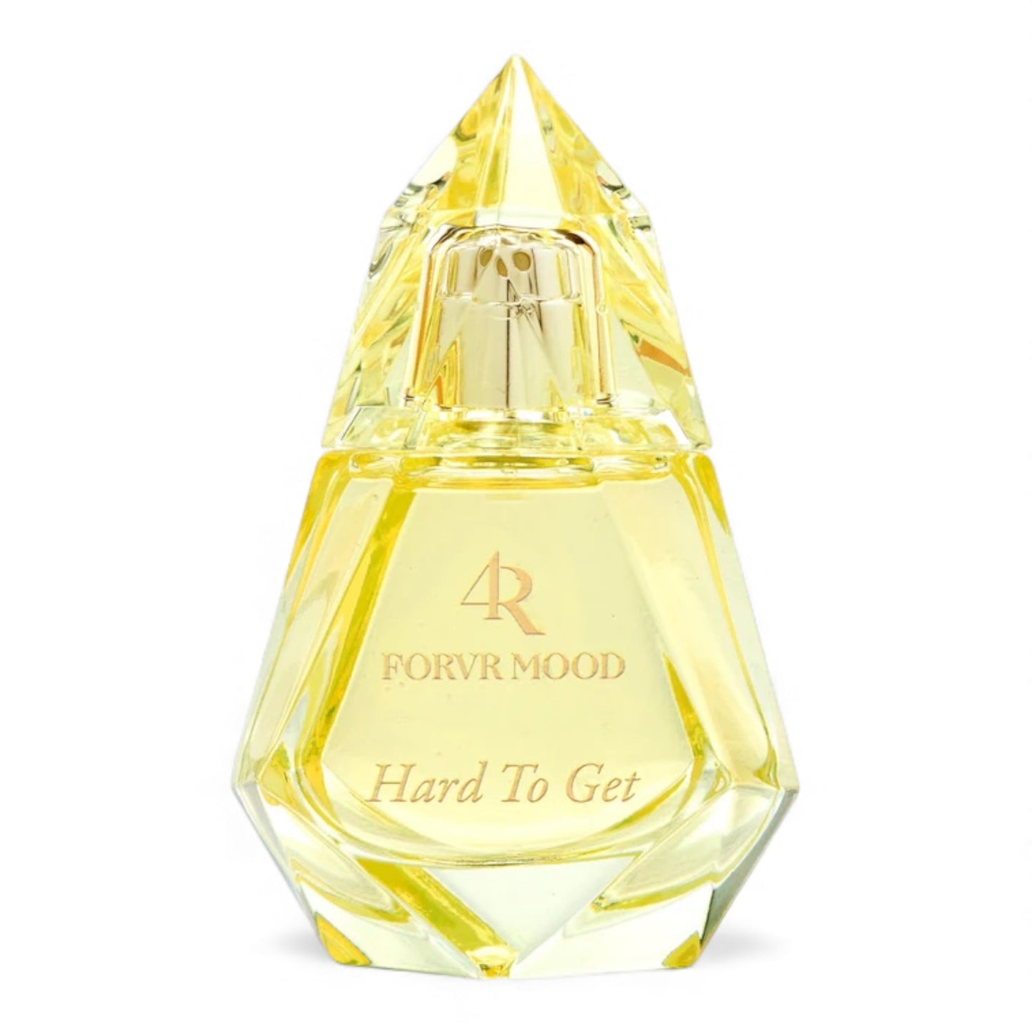 FORVR Mood Hard to Get fragrance sample – retail bottle shown for decanting into 1ml–10ml samples.