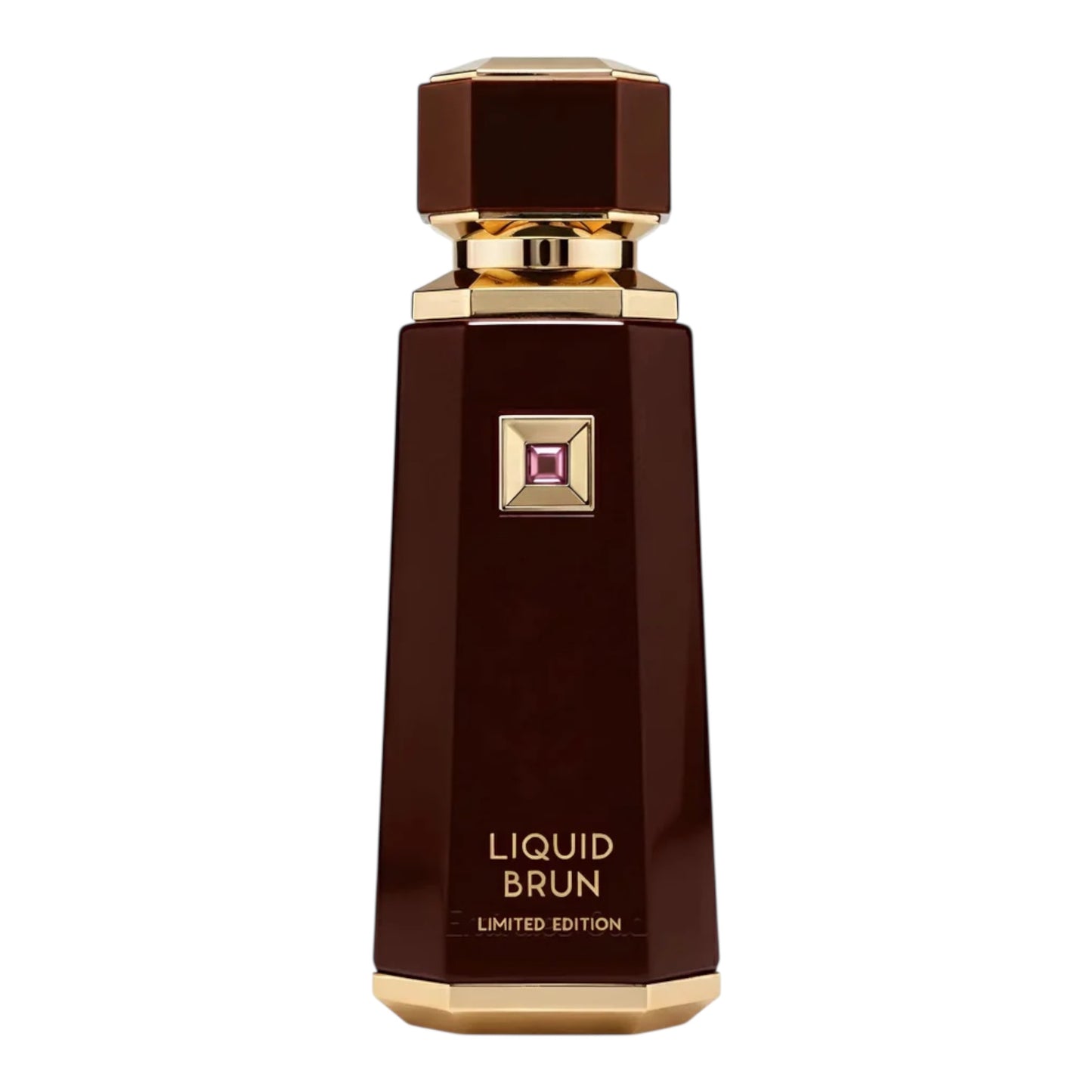 French Avenue Liquid Brun Extrait perfume bottle on white background
