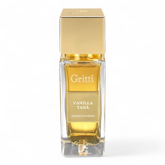 Gritti Vanilla Tanà perfume – sweet vanilla orchid extrait de parfum in full 100ml bottle.