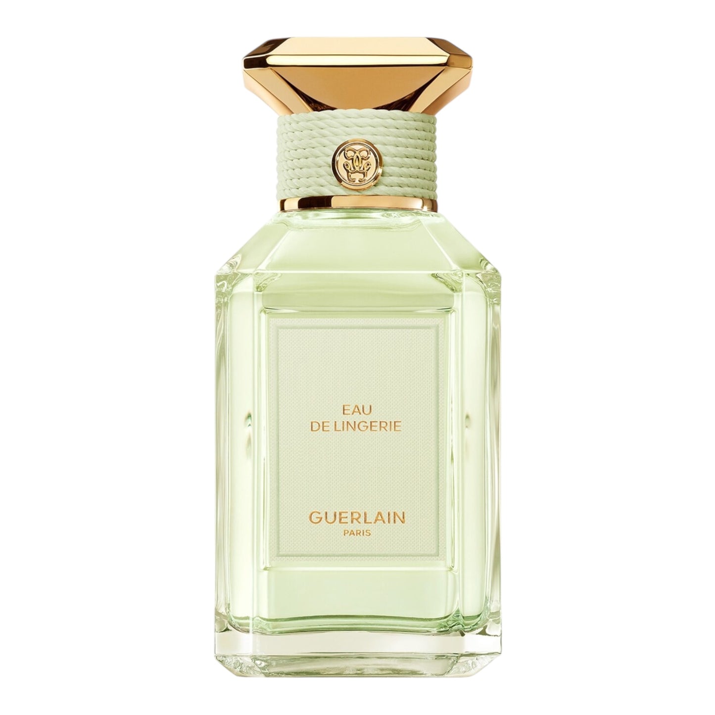 Guerlain Eau de Lingerie perfume bottle on white background