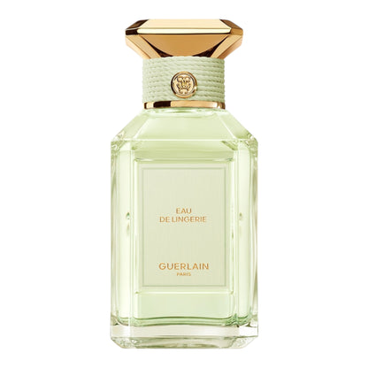 Guerlain Eau de Lingerie perfume bottle on white background
