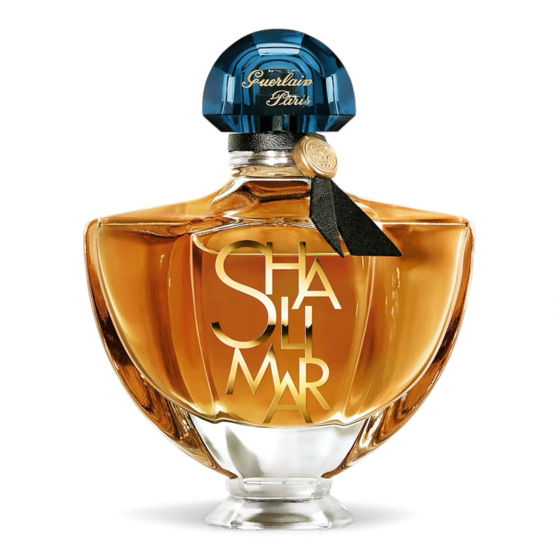 Guerlain Shalimar L’Essence fragrance sample – retail bottle shown for decanting into 1ml–10ml perfume samples.