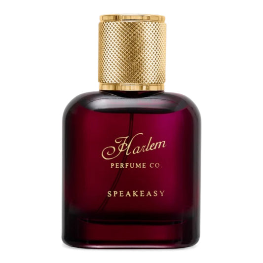 Harlem Perfume Co Speakeasy fragrance sample – retail bottle shown for decanting into 1ml–10ml samples.