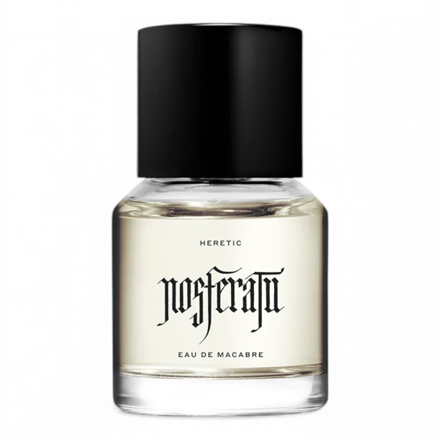Heretic Parfum Nosferatu fragrance sample – retail bottle shown for decanting into 1ml–10ml samples.