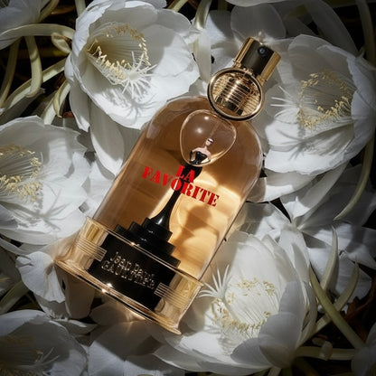 Jean Paul Gaultier La Favorite styled with Queen of the Night flowers
