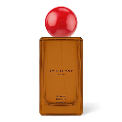 Jo Malone Ginger Biscuit fragrance sample – retail bottle shown for decanting into 1ml–10ml samples.