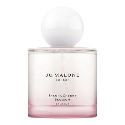 Jo Malone Sakura Cherry Blossom perfume bottle on white background