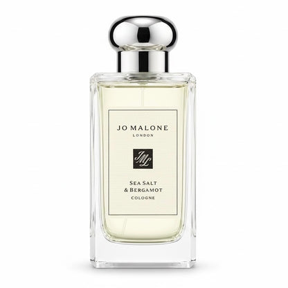 Jo Malone London Sea Salt & Bergamot Cologne bottle on white background