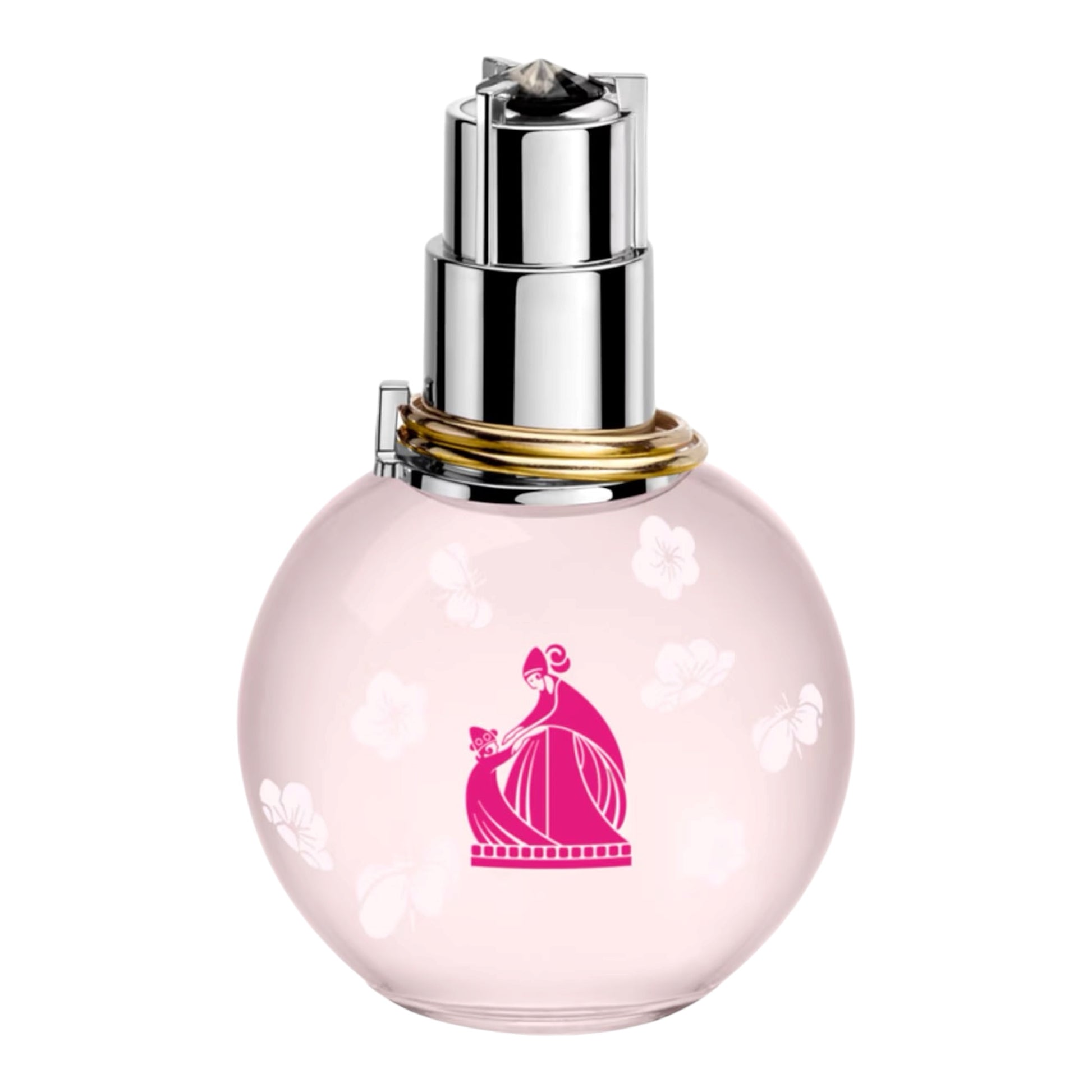 Lanvin Éclat d’Arpège White Tea perfume bottle on white background