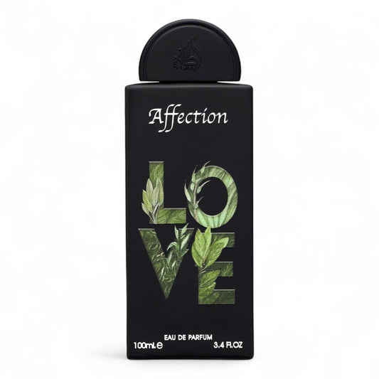 Lattafa Affection fragrance sample - nutty fruity vanilla perfume in 100ml full-size bottle