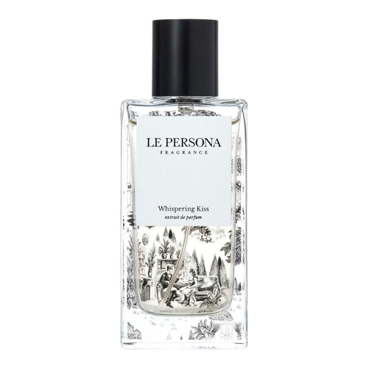 Le Persona Whispering Kiss perfume bottle on white background
