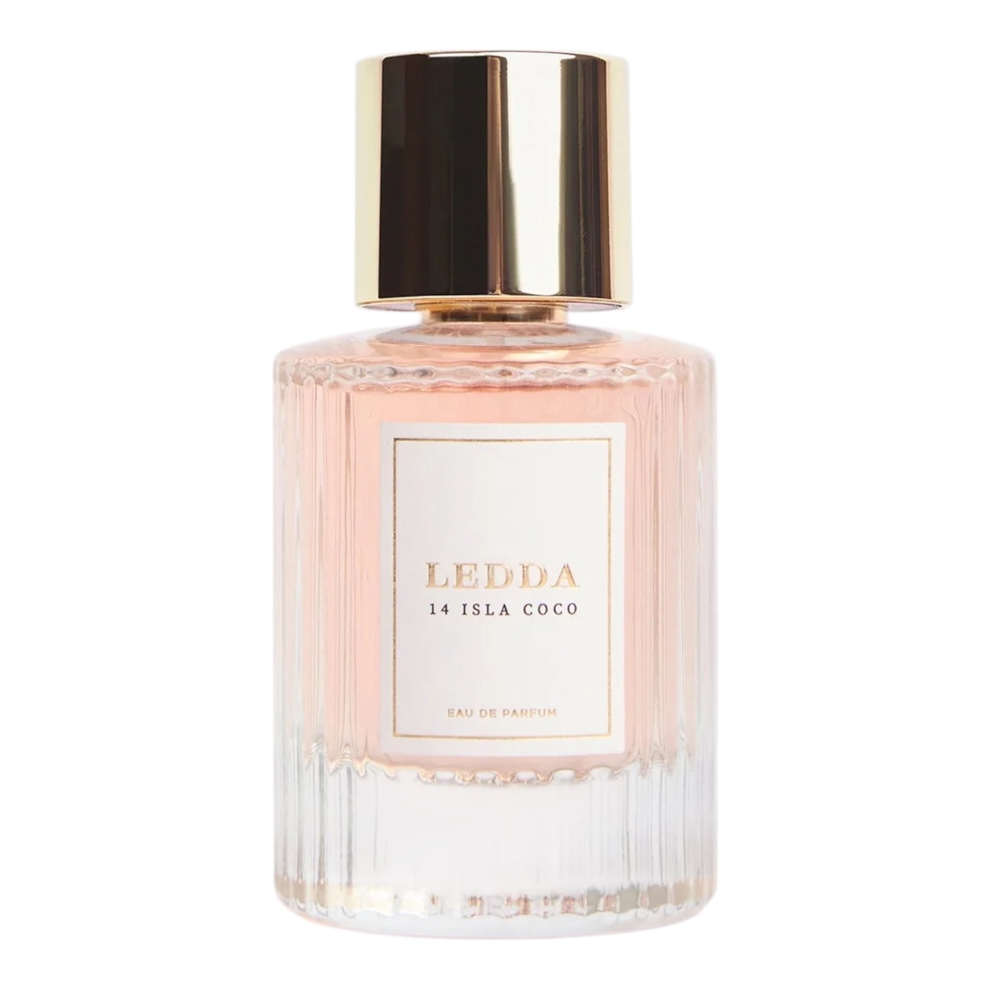 LEDDA 14 Isla Coco perfume bottle on white background