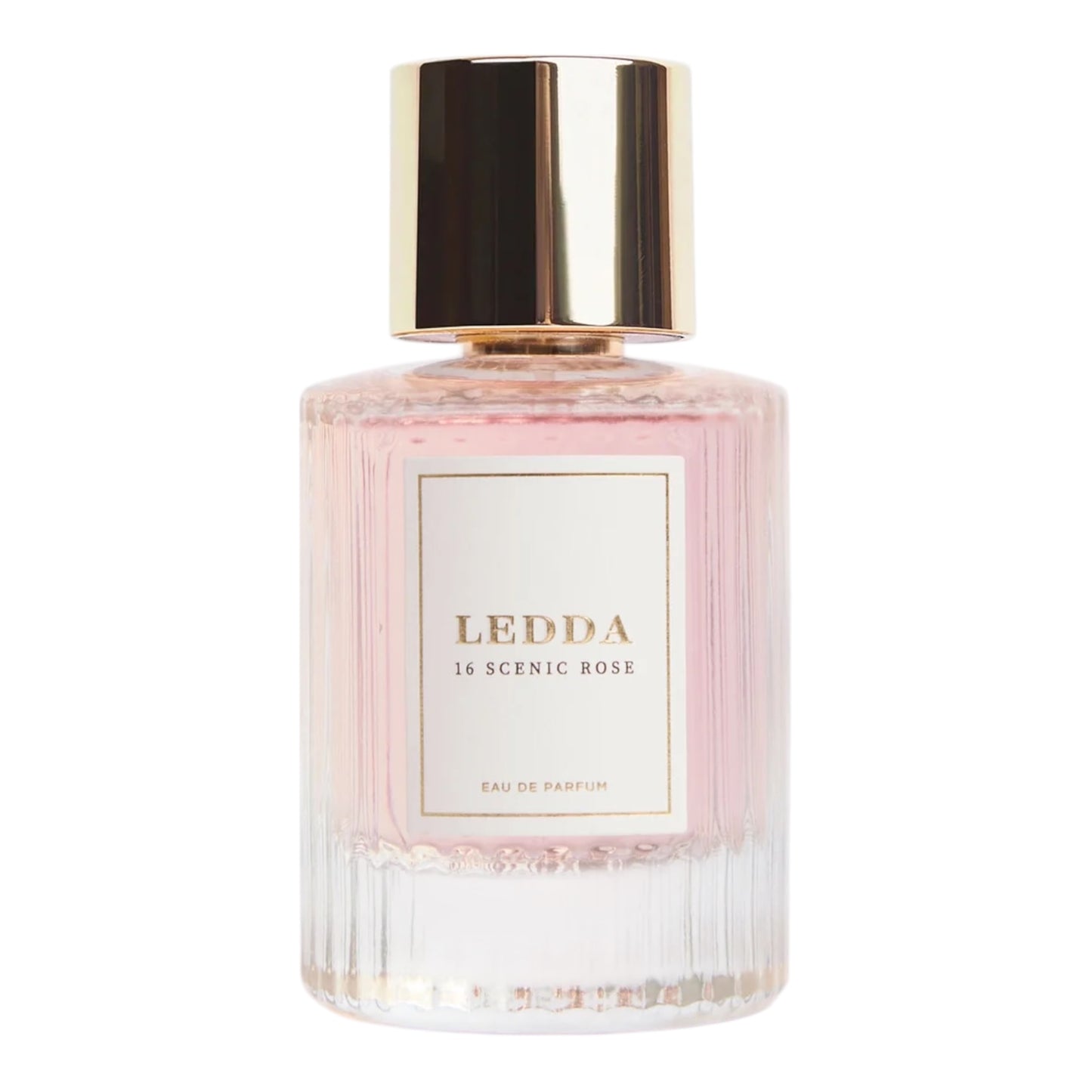 LEDDA 16 Scenic Rose perfume bottle on white background