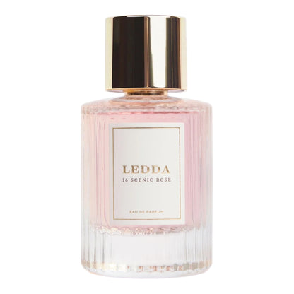 LEDDA 16 Scenic Rose perfume bottle on white background