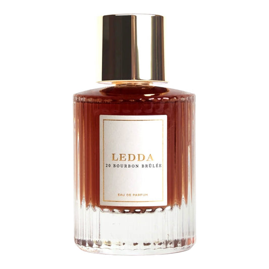 LEDDA 20 Bourbon Brûlée Perfume Bottle On White Background