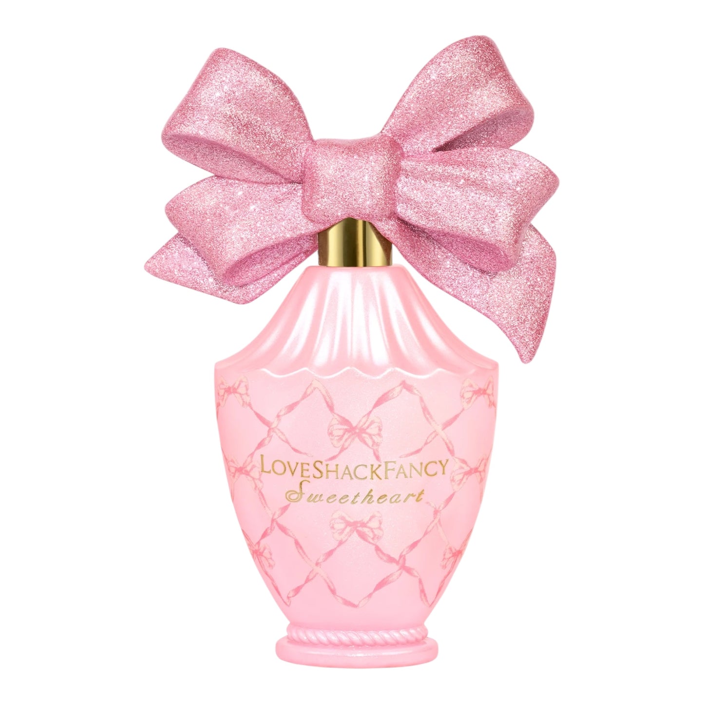 LoveShackFancy Sweetheart perfume bottle on white background