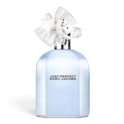Marc Jacobs Just Perfect Eau de Parfum bottle on white background