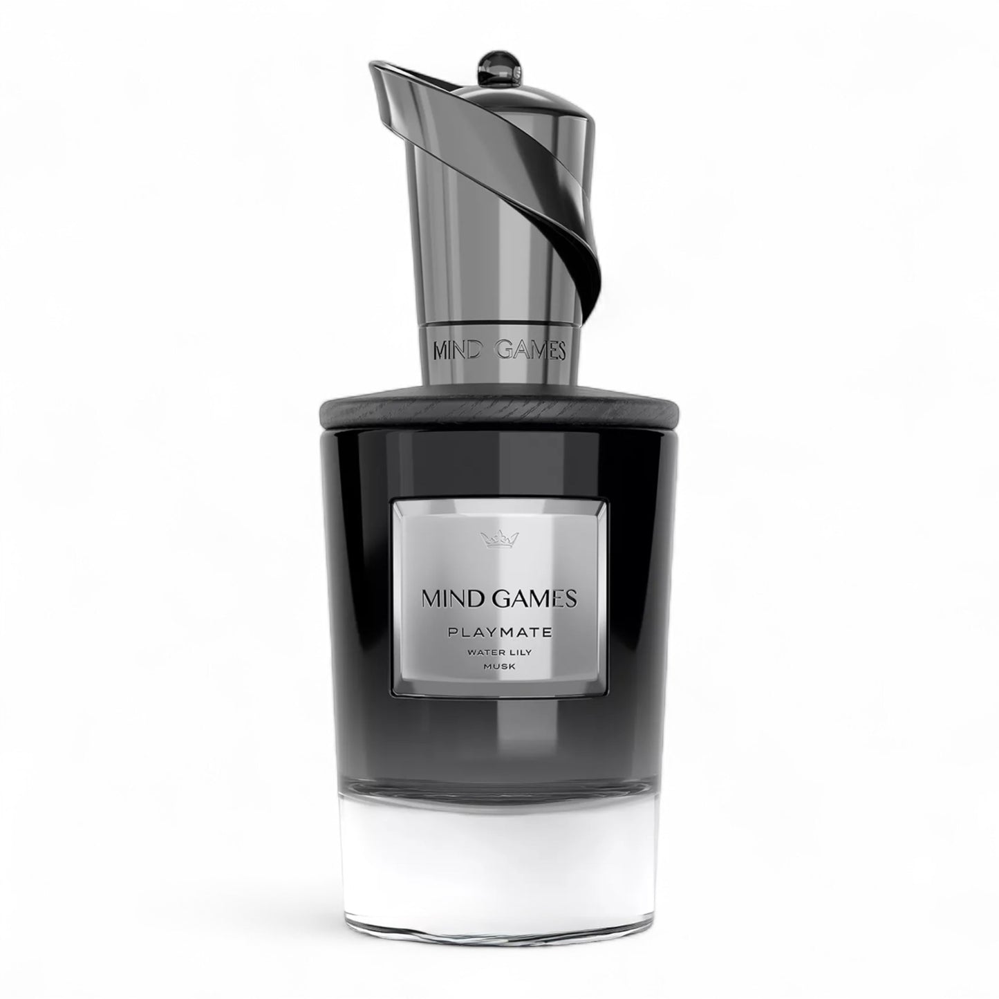 Mind Games Playmate fragrance sample – retail bottle shown for decanting into 1ml–10ml samples.