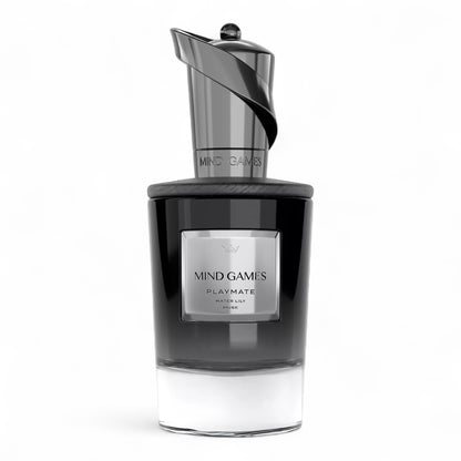 Mind Games Playmate fragrance sample – retail bottle shown for decanting into 1ml–10ml samples.