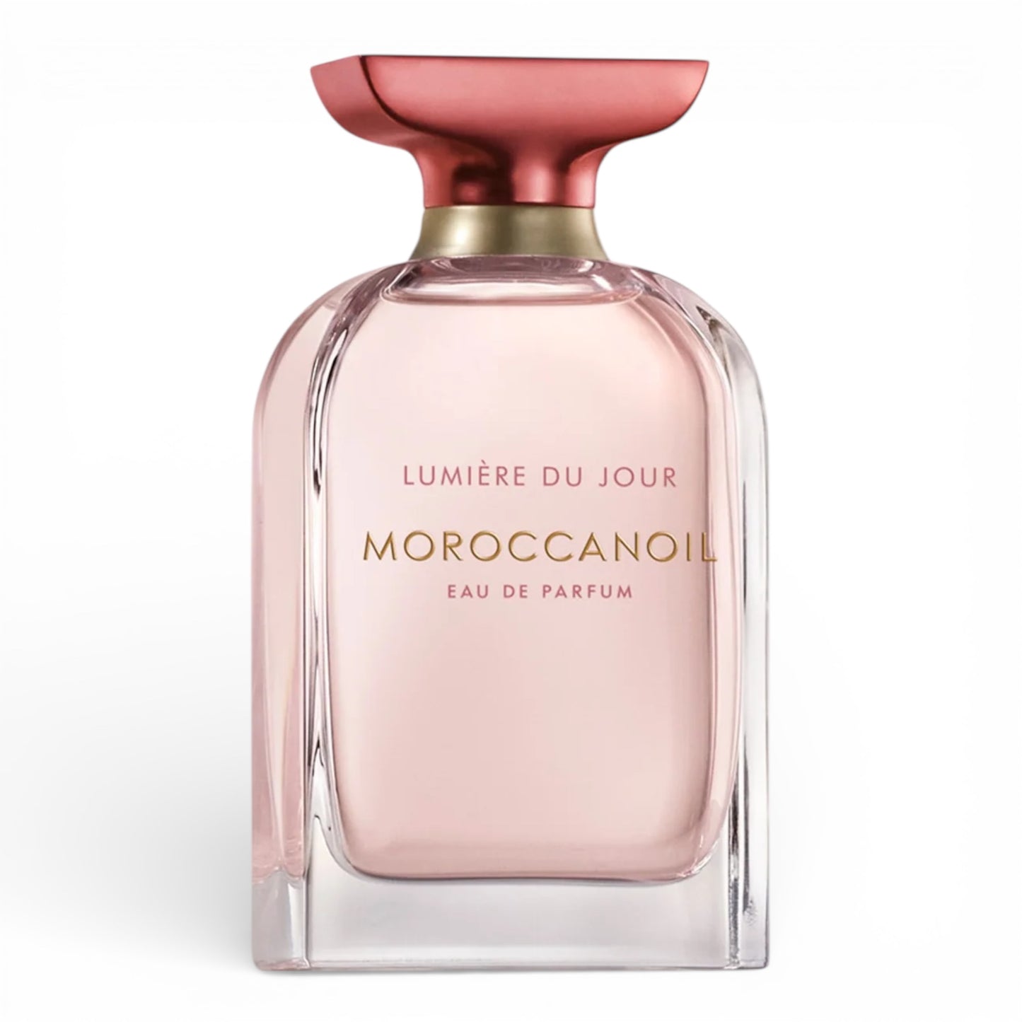 Moroccanoil Lumière du Jour perfume bottle on white background