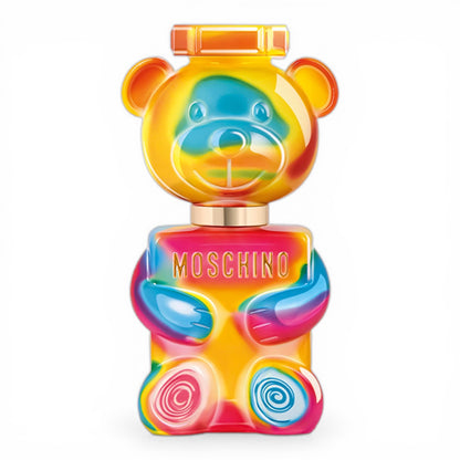 Moschino Toy 2 Gummy perfume bottle on white background