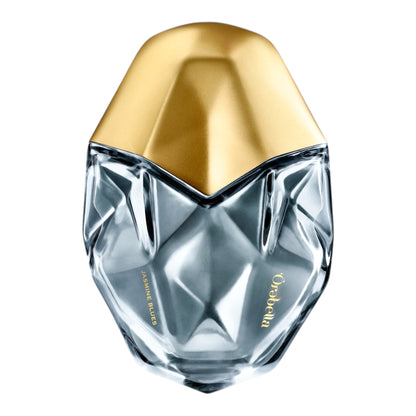 Orebella Jasmine Blues perfume bottle on white background