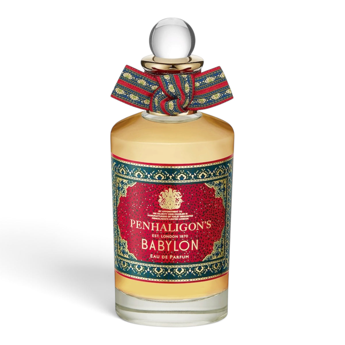 Penhaligon's Babylon Eau de Parfum bottle on white background