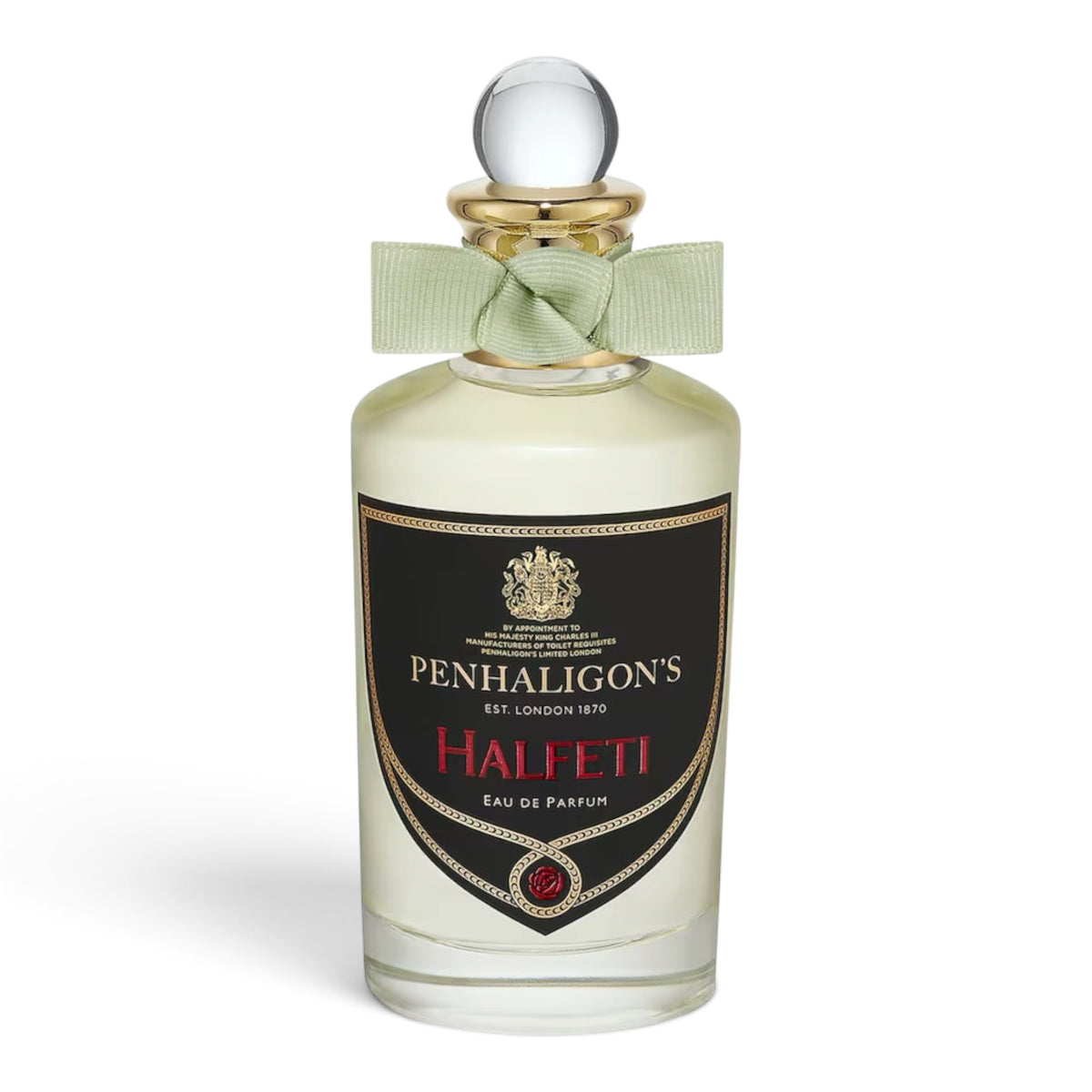 Penhaligon's Halfeti Eau de Parfum bottle on white background