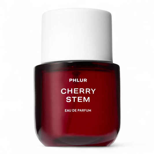 Phlur Cherry Stem fragrance sample – retail bottle shown for decanting into 1ml–10ml samples.