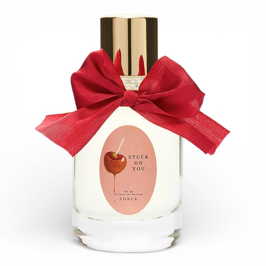 Sorce Stuck On You perfume bottle on white background