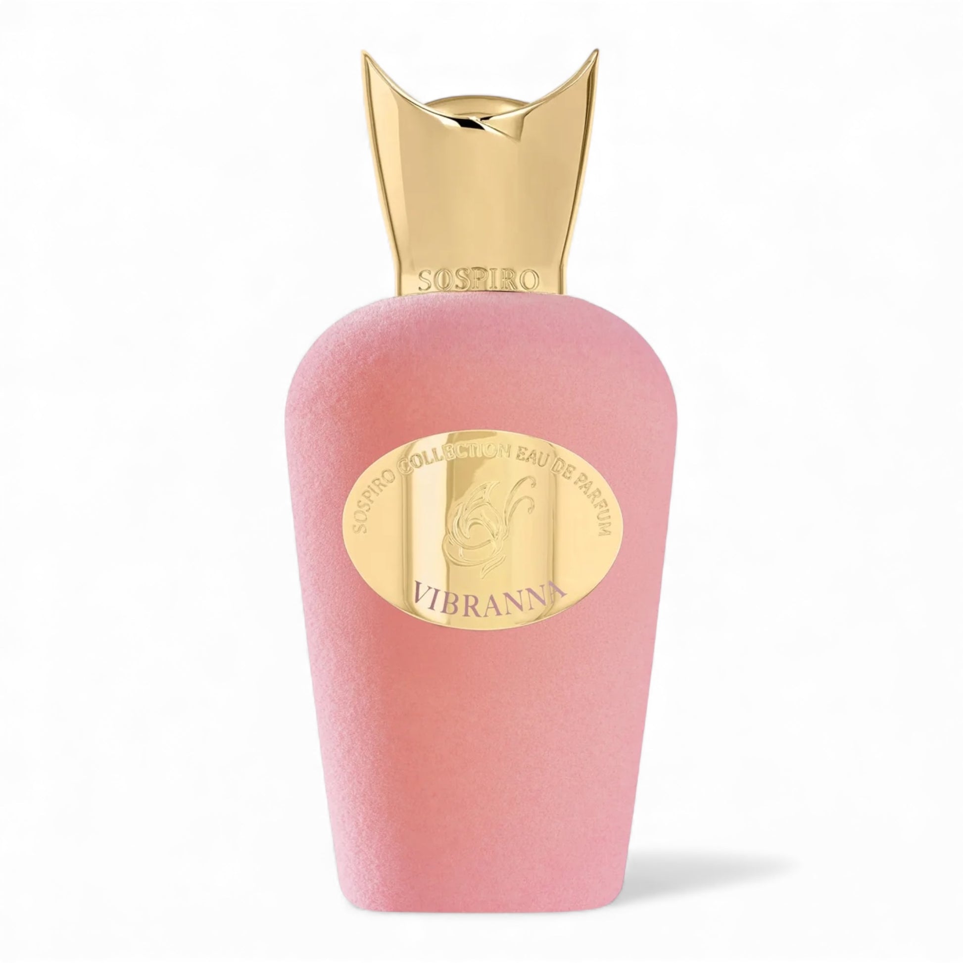 Sospiro Vibranna fragrance sample showing bright orris and warm amber woods for decanting into 1ml to 10ml glass atomisers