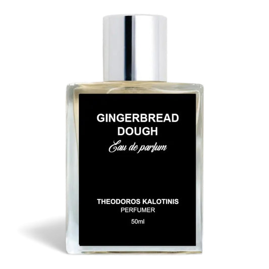 Theodoros Kalotinis Gingerbread Dough fragrance sample – retail bottle shown for decanting into 1ml–10ml samples.