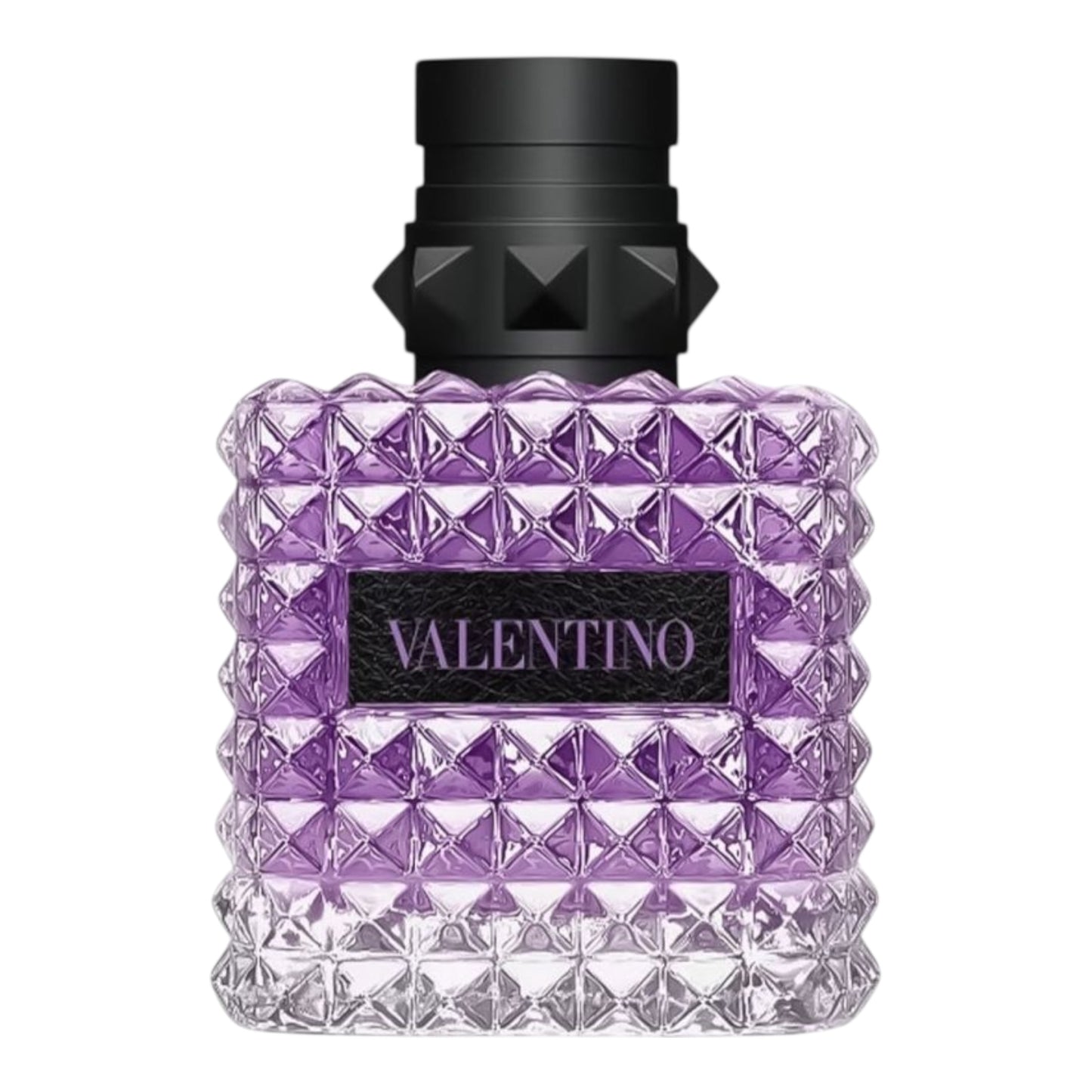 Valentino Donna Born In Roma Purple Melancholia perfume bottle on white background