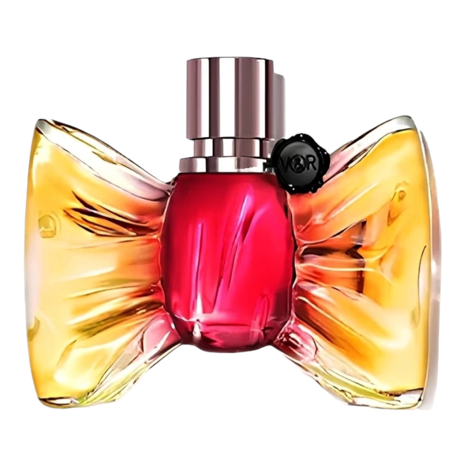 Viktor & Rolf Bonbon Caramel Crunch perfume bottle on white background