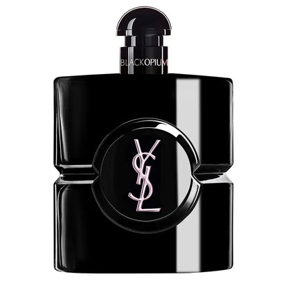 Yves Saint Laurent Black Opium Le Parfum bottle on white background